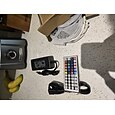 Tira de luces led 10m 32,8 pies rgb cambio de color impermeable smd 5050 habitación dormitorio hogar cocina gabinete decoración de fiesta 12v 6a adaptador