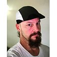 Hombre Gorra Plana Sombrero Ascot Sombrero de vendedor de periódicos Negro Blanco Poliéster Retazos Moda Casual Calle Diario Bloque de color Ajustable Filtro Solar Transpirable