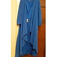 Mujer Conjunto de vestido Vestido de encaje Vestido informal Vestido de raso Elegante Casual Plano Encaje Vestido Midi Manga Larga Escote en Pico Noche Azul Piscina Vino Otoño Invierno Ajuste regular