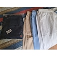 Mujer Pantalones de verano 100% Algodón Pantalones Ropa de calle Casual Largo Alta cintura Plano Bolsillo Diseño de cordón elástico Corte alto Transpirabilidad Suave Microelástico Calle Ropa Cotidiana