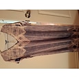 Vestido Maxi de Mujer Boho Camiseta Vestido Tee Vestido de Verano Vacaciones Casual Playa Fiesta Vacaciones Ajuste Regular Étnico Manga Corta Cuello en V Negro Verano Primavera