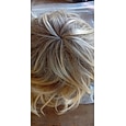peluca rubia mixta marrón oscuro marrón con reflejos pelucas de corte pixie para mujeres blancas con flequillo peluca sintética ondulada corta pelucas de fiesta de navidad de cabello natural real
