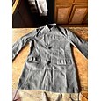 Homme Manteau d'hiver Manteau Trench Entreprise Usage quotidien Hiver Polyester Chaud Extérieur Vêtements d'extérieur Vêtement Tenue Mode Guêtres Couleur Pleine Poche Col Mao Droit 2 boutons