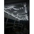Luces de Cadena de Esfera 100m 330FT 800LEDs Luces de Hadas Conexión a Enchufe con 8 Modos Control Remoto Decoración para Fiesta de Interior y Exterior Boda Jardín Halloween Blanco Cálido Blanco