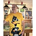Hombre Animal Gracioso Pato Camiseta Manga Corta Camiseta Impresión 3D Cuello Barco Camisa Exagerado Design Fiesta Festivos Negro Amarillo Verano Primavera Ropa S M L XL XXL XXXL