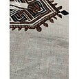 Hombre Diseño Geométrico Tribal Étnico Camisa Camisa con botones Manga Corta retro de la vendimia Festivos Casual Diario Verano Primavera Cuello Mao cuello henley Impresión 3D Camisa tipo lino