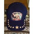 Casquette patriotique américaine pour la célébration commémorative et la fierté nationale du 250e anniversaire des États-Unis avec aigle liberté et croix du sémiquicentenaire