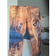 Hombre Zorro Vida Salvaje Naturaleza y Paisajes Pantalones de Deporte Pantalones Pantalones casuales Media cintura retro de la vendimia Exterior Caza Ejercicio Cintura elástica con cordón Pantalones