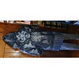 Hombre Vikingo Abrigo de invierno Chaqueta de lana Abrigo Mantiene abrigado Cómodo Vintage Casual Calle Ropa Cotidiana Cremallera Bolsillo Impresión 3D Otoño Invierno Con Capucha Manga Larga Negro
