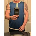 Hombre Camiseta sin mangas Top Camisetas Interiores Camisa sin mangas Sin Mangas Henley Verano Plano Moda Design Básico Botones Vacaciones Calle Noche Negro Rosa Azul Marino Camiseta superior para