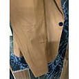 Hombre Chaqueta americana Cuello de cierre Ligeras Clásico Oficina Color sólido Blazer Azul Marino Marrón Gris Ligero A Medida Recto 1 botón