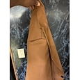 Hombre Chaqueta americana Cuello de cierre Ligeras Clásico Oficina Color sólido Blazer Azul Marino Marrón Gris Ligero A Medida Recto 1 botón