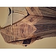 Vestido Maxi de Mujer Boho Camiseta Vestido Tee Vestido de Verano Vacaciones Casual Playa Fiesta Vacaciones Ajuste Regular Étnico Manga Corta Cuello en V Negro Verano Primavera