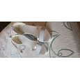 sandales compensées à paillettes argentées pour femmes avec bride à la cheville – talons compensés élégants pour l'été, les tenues décontractées et de soirée