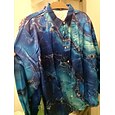Hombre Diseño Geométrico Mármol Arte líquido abstracto Camisa Camisa de raso Camisa para Vestido Manga Larga retro de la vendimia Vacaciones Uso Diario Verano Primavera Otoño Cuello Vuelto Impresión