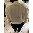 Chales boleros para mujer envolturas de novia protección solar sexy pura manga de 3/4 de longitud envolturas de chiffon para bodas con color puro para la boda primavera y verano vestido para