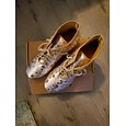 Zapatos de baile de mujer con cordones y estampado floral, botas profesionales de tacón bajo para practicar bailes de salón latinos y tango. &baile social