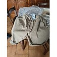 Hombre Pantalón corto Pantalones cortos de verano Pantalones cortos casuales Pantalones cortos de pana Correa Bolsillo Cintura elástica Plano Comodidad Transpirable Corto Exterior Vacaciones Deportes