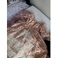 Vintage Rococó Renacimiento Maxi Vestidos Normal Julieta Princesa Novia Plisado Ostentoso Princesa Escote Redondo Disfraz Mujer Víspera de Todos los Santos Carnaval Mascarada Rendimiento Fiesta