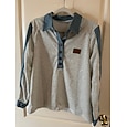 Mujer Sudadera Bloque de color Casual Manga Larga Diseño Tops regulares Beige Primavera Otoño