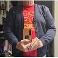 Hombre Chaqueta de Punto Suéter recortado Suéter de punto Suéteres de vestir para hombre Estriado Tejer Tops regulares Abotonar Bolsillos laterales Patrones de Rombo Escote en Pico Moda Clásico