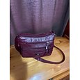Femmes Sac bandoulière Sacs à Épaule faux cuir Bureau Fête des Mères Décontracté Quotidien Fermeture éclair Grande capacité Léger Couleur Unie Gris foncé Vin Amande