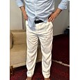 Hombre Pantalones pantalones de traje pantalones Pantalones casuales Pantalones de traje Bolsillo delantero Pierna recta Plano Comodidad Transpirable Longitud total Boda Exterior Fiesta Elegante Moda