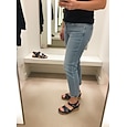 Sandales compensées roses pour femme avec soutien de la voûte plantaire – sandales confortables et légères à brides croisées, chaussures d'été rembourrées et ajustables pour la marche, confort tout au