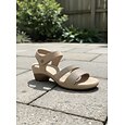 Sandales à talons aiguilles en strass pour femmes, bride ajustable, bout ouvert et talon compensé, chaussures d'été décontractées et confortables pour les voyages et le shopping. &sorties au jardin