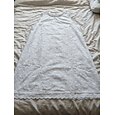Femmes Mini robe Robe en Dentelle Robe Blanche Élégant Plage Vacances Fête Coupe régulière Fleuri Sans manches Col ras du cou Bleu Noir Blanche Rose Claire Été Printemps