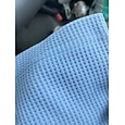 Mujer Camisa de gofres Color sólido Elegante Activo Vacaciones Media Manga Escote en Pico Tops largos Diario Exterior Ropa de calle Negro Blanco Rojo Azul cielo Naranja Verano Primavera Otoño