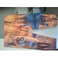 Voor heren Vos Wilde Dieren Natuur & Landschappen Joggingbroeken Broek Vrijetijdsbroek Medium Taille Vintage Retro Buiten Jagen Training Elastische tailleband met trekkoord Rechte broek met zakken