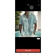 Voor heren Golfshirt Golf Polo's Shirts Casual Werk Revers Korte mouw Basic Modern Effen Jacquard Knop Zomer Normale pasvorm blauw Zwart Wit Marineblauw Luchtblauw Donkergrijs Golfshirt