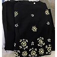 Femmes Robe maxi Robe fourreau Robe Trompette Sirène Robe trapèze Élégant Formel Soirée Paillettes Perlé Embelli Coupe régulière Couleur Unie manche longue Col montant Noir