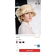 Sombreros 100% Lana Bombín / Sombrero Cloché Sombrero de copa Casual cóctel Formal Fiesta de Té El derby de Kentucky Elegante Con Pajarita Celada Sombreros