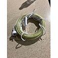 AC 220V COB LED-stripverlichting voor buiten, waterdicht, IP65, wit, superhelder, 10W/M CRI 80 LED-lichtslang met stekkerschakelaar