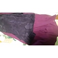 Dames Kanten overhemd Blouse Geklede topjes Chiffon-topjes Asymetrische zoom Effen Kleur Bloemig Bloem Elegant Stijlvol 3/4 mouw Bel Boothals Normale tops Dagelijks Werk Bruiloft gast Aubergine Zomer