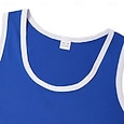 Voor heren Singlet Hesje Onderhemd Mouwloos shirt Mouwloos U-hals Zomer Effen Kleur Effen Modieus Klassiek Comfortabel Kleurenblok Straat Casual Sport Zwart Wit Rood Top T-shirt voor mannen