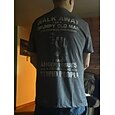 Camiseta vintage para hombre con texto "Walk away", "Soy un viejo gruñón, amo a los perros más que a los humanos, tengo problemas de ira, camiseta con estampado de esqueleto en la espalda, regalo para el Día del Padre, ropa de calle, tallas S, M, L, XL, X