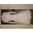Danse de Salon Robe Broderie Joint fendu Cristaux / Strass Femmes Entraînement Performance manche longue Spandex Maille Organza