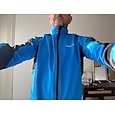 Gelukkig Voor heren Wielrenjack Winter Thermisch Warm Winddicht Reflecterende strips Achterzak Fietsen Jack Windjacks Bergracen Wegwielrennen Stadsfietsen Rood Blauw Groen Wielrenkleding