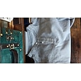 Hombre Camiseta Henley Shirt Camisa 100% algodón con lavado ácido Camiseta superior Manga Corta Plano Vintage Ropa de calle Casual Lavado Mangas raglanes Escote Chino Henley Casual Hogar Calle Otoño