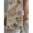 telefoon hoesje Voor iPhone 17 Pro Max 17 Air 16 15 14 Pro Max Plus 13 12 11 Pro Max Mini Wallet Card Case Flip cover Volledig lichaamsbeschermend Bling glitter glanzend Schokbestendig PU-nahka