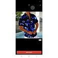 Voor heren Golfshirt Golf Polo's Shirts Casual Werk Revers Korte mouw Basic Modern Effen Jacquard Knop Zomer Normale pasvorm blauw Zwart Wit Marineblauw Luchtblauw Donkergrijs Golfshirt