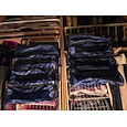 Grote opbergtas met 4 lagen, opvouwbare multifunctionele reisorganizer, geschikt voor kledingkasten, kledinghangers, bagage en het opbergen van buitenkleding.