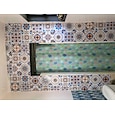 24/48 stuks zelfklevende muurstickers waterdichte mode marokkaanse tegelstickers creatieve keuken badkamer woonkamer