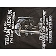 Mannen Team Jezus Christelijke Geloof Graphic T-Shirt - Niet Religieus Gered Door Gratie Korte Mouwen T-shirt