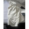 Pour des hommes Costumes en lin Mariage à la plage Blanche Printemps, Automne, Hiver, Été Costume / Tailleur Revers Cranté Couleur Unie Coupe Standard 2 pièces Simple Boutonnage Deux Boutons