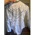 Haut de Patinage Artistique Homme Garçons Patinage Hauts Blanche Patchwork Spandex Haute Élasticité Entraînement Compétition Tenue de Patinage Classique cristal pailleté manche longue Patinage sur
