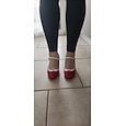 Damespumps uit de jaren 50 in vintage Mary Jane-stijl - elegant zwart &Witte tweekleurige lakleren hakken met een stevige blokhak, perfect voor een retro werkoutfit of swingdansfeesten. &formele